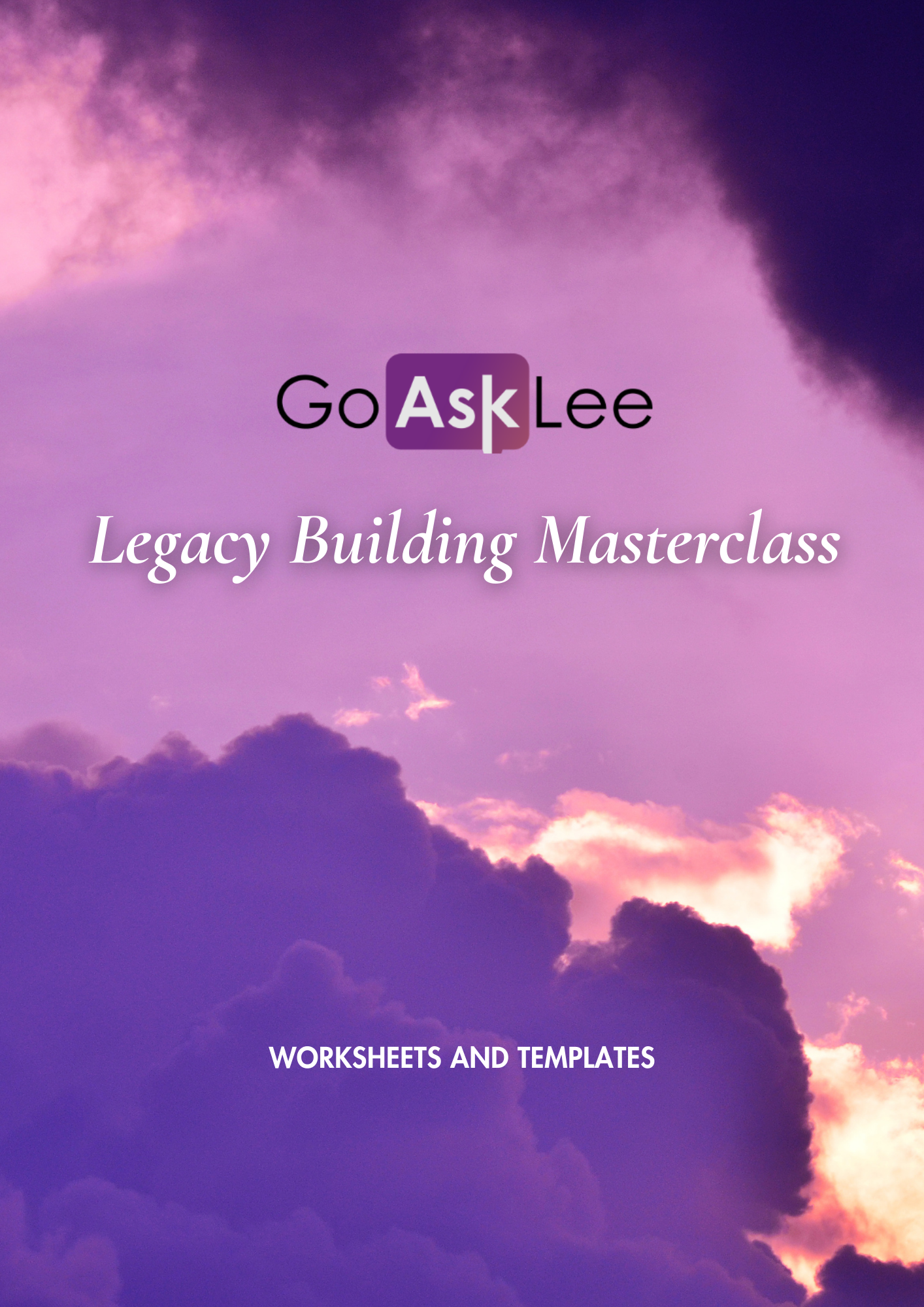 Legacy Building Masterclass
